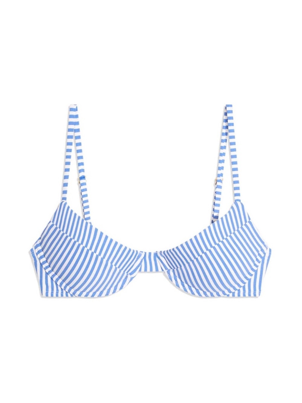 WeWoreWhat vintage Demi micro stripe bikini top